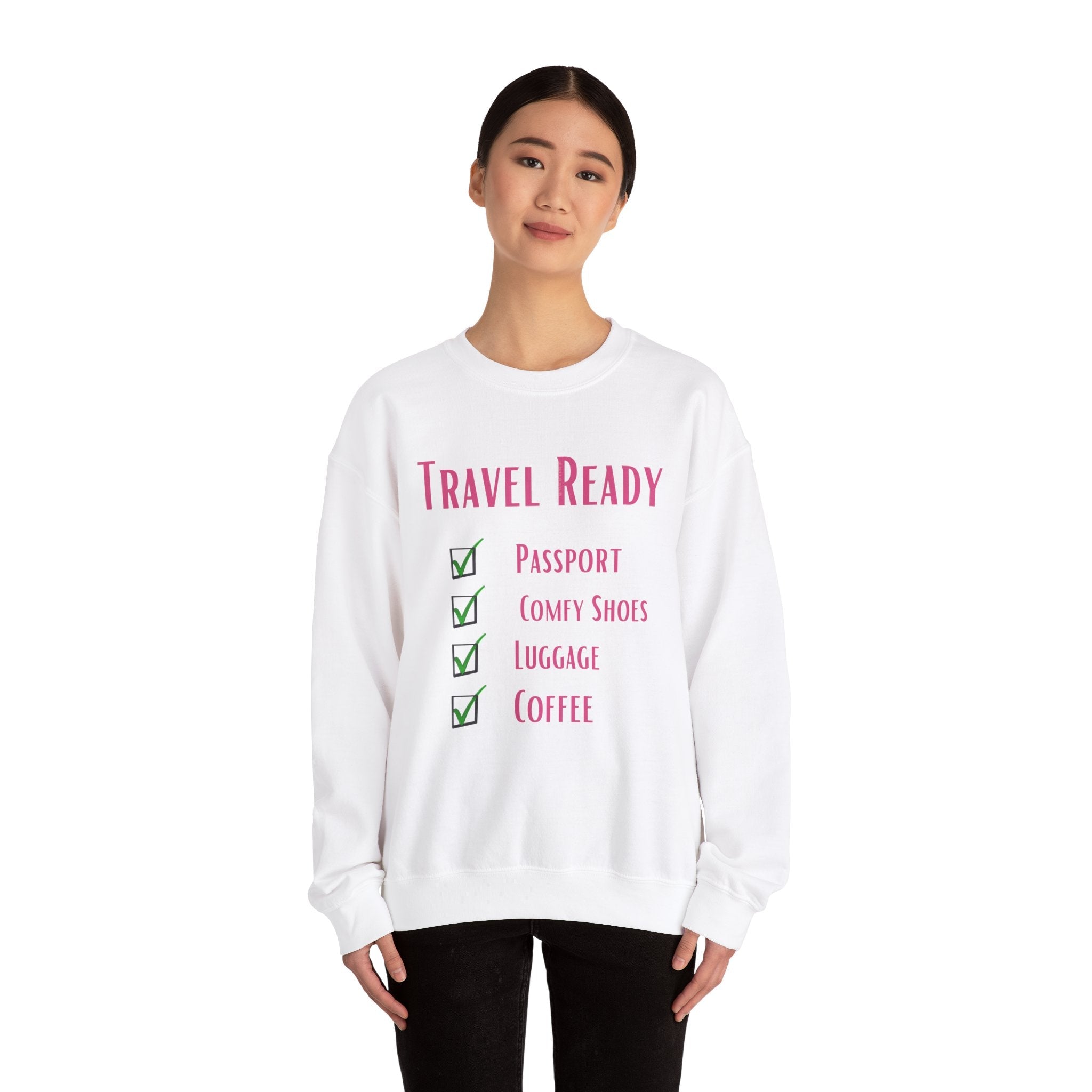 Travel Ready Unisex Heavy Blend™ Crewneck Sweatshirt